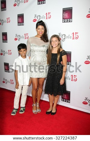 LOS ANGELES - OCT 11:  Andrea Navedo at the Les Girls 15 at the Avalon Hollywood on October 11, 2015 in Los Angeles, CA