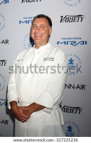 LOS ANGELES - OCT 8:  Tommaso Tarantino at the Autism Speaks Celebrity Chef Gala at the Barker Hanger on October 8, 2015 in Santa Monica, CA