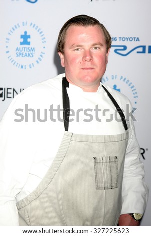 LOS ANGELES - OCT 8:  Jason Franey at the Autism Speaks Celebrity Chef Gala at the Barker Hanger on October 8, 2015 in Santa Monica, CA