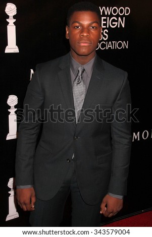 LOS ANGELES - AUG 13:  John Boyega at the HFPA Hosts Annual Grants Banquet - Arrivals at the Beverly Wilshire Hotel on August 13, 2015 in Beverly Hills, CA