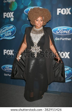 LOS ANGELES - FEB 25:  La\'Porsha Renae at the American Idol Farewell Season Finalists Party at the London Hotel on February 25, 2016 in West Hollywood, CA
