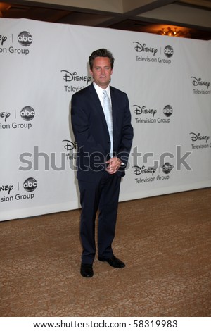 LOS ANGELES, CA - AUG 1:  Matthew Perry at the Disney / ABC Summer Press Tour  on August 1, 2010 in Beverly Hills, CA.....