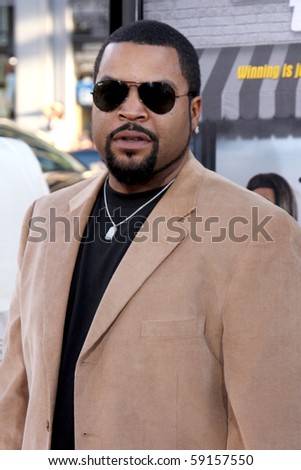 LOS ANGELES - AUG 12:  Ice Cube arrives at the \