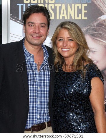 jimmy fallon wife. Jimmy Fallon amp;amp; Wife