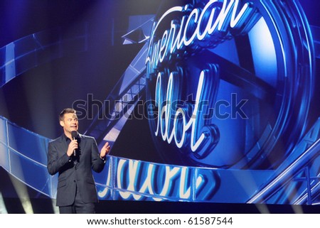 LOS ANGELES - SEP 22:  Ryan Seacrest at the American Idol Season 10 Judges Announcement at Forum on September 22, 2010 in Ingelwood, CA