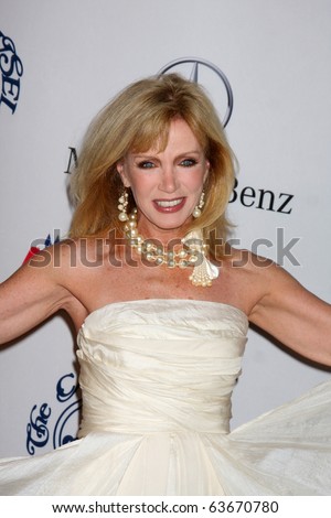 LOS ANGELES - OCT 23:  Donna Mills arrives at the 2010 Carousel of Hope Ball at Beverly Hilton Hotel on October 23, 2010 in Beverly Hills, CA