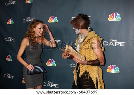 LOS ANGELES - JAN 4:  Jennifer Ferrin, Circus Performer Atmosphere arrives at \