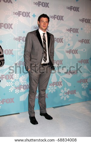 LOS ANGELES - JAN 11:  Cory Monteith arrives at the FOX TCA Winter 2011 Party at Villa Sorriso on January 11, 2011 in Pasadena, CA