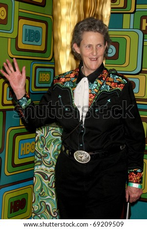 BEVERLY HILLS - JAN 16: Temple Grandin arrives at the HBO Golden Globe Party 2011 at Circa 55 at the Beverly Hilton Hotel on January 16, 2011 in Beverly Hills, CA