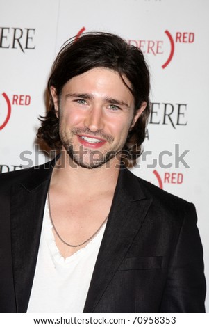 LOS ANGELES - FEB 10:  Matt Dallas arrives at the Belvedere RED Special Edition Bottle Launch at Avalon on February 10, 2011 in Los Angeles, CA