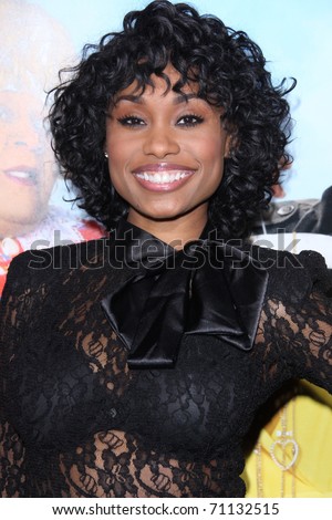 LOS ANGELES - FEB 10:  Angell Conwell arrives at the 