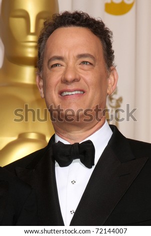LOS ANGELES -  FEB 27: Tom Hanks arrives in the Press Room at the 83rd Academy Awards at Kodak Theater, Hollywood & Highland on February 27, 2011 in Los Angeles, CA