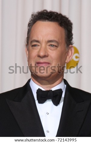 LOS ANGELES -  FEB 27: Tom Hanks arrives in the Press Room at the 83rd Academy Awards at Kodak Theater, Hollywood & Highland on February 27, 2011 in Los Angeles, CA