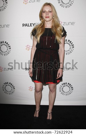 LOS ANGELES - MARCH 4: Emma Bell arrives at the The Walking Dead PaleyFest2011 Event at Saban Theater on March 4, 2011 in Los Angeles, CA