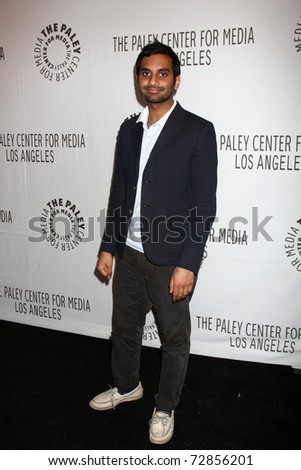 LOS ANGELES - MAR 9:  Aziz Ansari arriving at the \