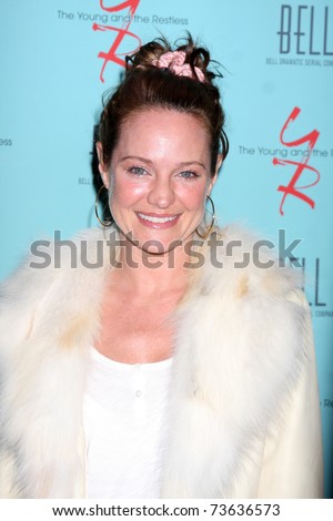 LOS ANGELES - MAR 18:  Sharon Case arriving at The Young & the Restless 38th Anniversary Party Hosted by The Bell Family at Avalon Hotel on March 18, 2011 in Beverly HIlls, CA