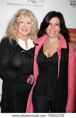 LOS ANGELES - MAR 26:  Connie Stevens, Tricia Leigh Fisher arriving at the \