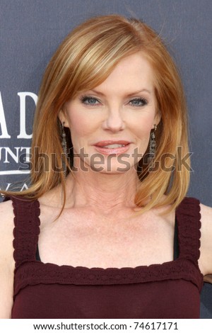 stock photo LAS VEGAS APR 3 Marg Helgenberger arriving at the Academy 