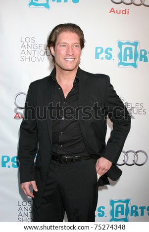 LOS ANGELES - APR 13:  Sean Kanan arriving at the 16th Los Angeles Antiques Show Opening Night Gala to benefit PS Arts at Barker Hanger on April 13, 2011 in Santa Monica, CA