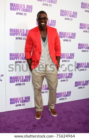 LOS ANGELES - APR 19:  Lance Gross arrives at the 