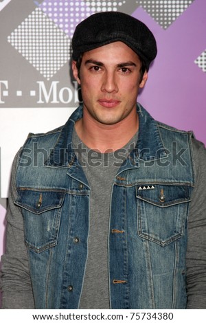 stock photo LOS ANGELES APR 20 Michael Trevino arriving at the Launch 