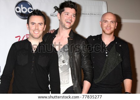 LAS VEGAS - MAY 22:  Glen Power, Danny O\'Donoghue, Mark Sheehan of the band The Script in the Press Room of the 2011 Billboard Music Awards at MGM Grand Garden Arena on May 22, 2010 in Las Vegas, NV.