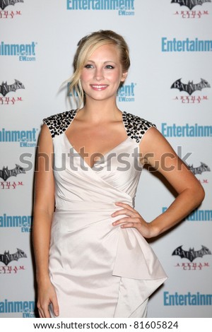 LOS ANGELES - JUL 23:  Candice Accola arriving at the EW Comic-con Party 2011 at EW Comic-con Party 2011 on July 23, 2011 in Los Angeles, CA