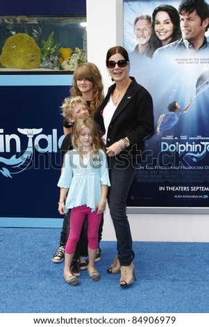 LOS ANGELES - SEP 17:  Marcia Gay Harden arrives at the Warner Bros.\' World Premiere of \'Dolphin Tale\'  at The Regency Village Theater on September 17, 2011 in Westwood, CA