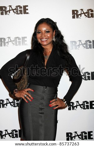 LOS ANGELES - SEPT 30:  Tamala Jones arriving at  the RAGE Game Launch at the Chinatown\'s Historical Central Plaza on September 30, 2011 in Los Angeles, CA