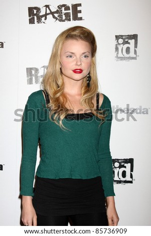LOS ANGELES - SEPT 30: Izabella Miko arriving at  the RAGE Game Launch at the Chinatown\'s Historical Central Plaza on September 30, 2011 in Los Angeles, CA
