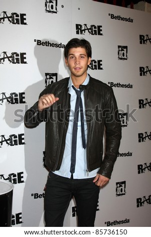 LOS ANGELES - SEPT 30:  Casey Deidrick arriving at  the RAGE Game Launch at the Chinatown\'s Historical Central Plaza on September 30, 2011 in Los Angeles, CA