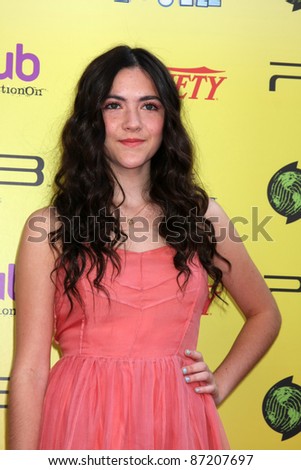stock photo LOS ANGELES OCT 22 Isabelle Fuhrman arriving at the 2011 