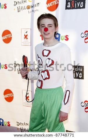 LOS ANGELES - OCT 29:  Dylan Riley Snyder arriving at the 18th Annual \'Dream Halloween Los Angeles\' at Barker Hanger on October 29, 2011 in Santa Monica, CA