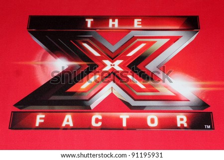 LOS ANGELES - DEC 19:  X Factor Logo at the FOX\'s \