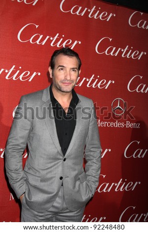 LOS ANGELES - JAN 7:  Jean Dujardin arrives at the 2012 Palm Springs International Film Festival Gala at Palm Springs Convention Center on January 7, 2012 in Palm Springs, CA