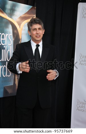 LOS ANGELES - FEB 19:  Alexander Payne arrives at the 2012 Writers Guild Awards at the Hollywood Palladium on February 19, 2012 in Los Angeles, CA.