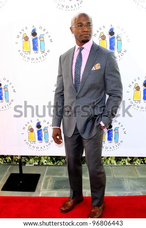 LOS ANGELES - MAR 4:  Taye Diggs arrives at the  Have A Dream Foundation\'s 14th Annual Dreamers Brunch at the Skirball Cultural Center on March 4, 2012 in Los Angeles, CA