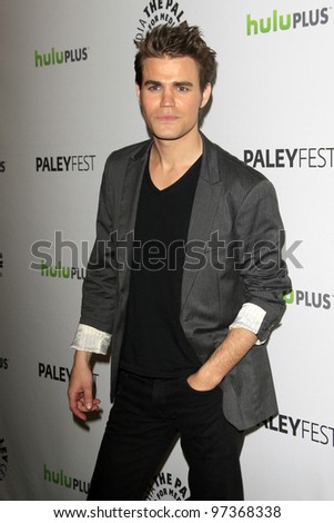 LOS ANGELES - MARCH 10: Paul Wesley arrives at the \