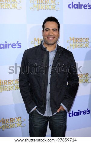 LOS ANGELES - MAR 17:  Sevier Crespo arrives at the 