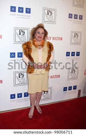 LOS ANGELES - MAR 18:  Carol Connors arrives at the Professional Dancer\'s Society Gypsy Awards at the Beverly Hilton Hotel on March 18, 2012 in Los Angeles, CA
