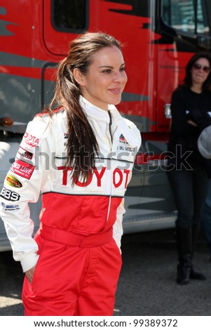 LOS ANGELES - APR 3:  Kate del Castillo at the 2012 Toyota Pro/Celeb Race Press Day at Toyota Long Beach Grand Prix Track on April 3, 2012 in Long Beach, CA