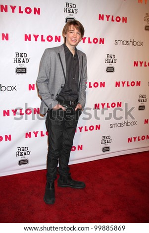 LOS ANGELES - APR 10:  Dylan Riley Snyder arrives at the NYLON Magazine 13th Anniversary Celebration at Smashbox on April 10, 2012 in Los Angeles, CA