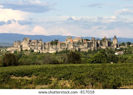 Carcassonne;medieval city,France