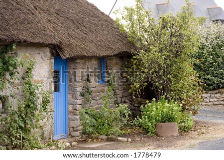 A traditional thatched cottage