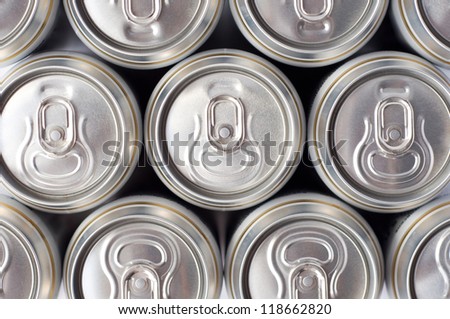 Beer can background