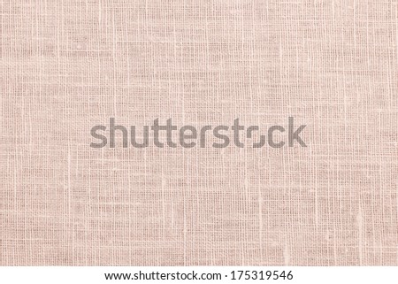 Pink linen woven fabric background or texture