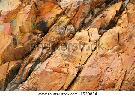 Natural weathered rock texture