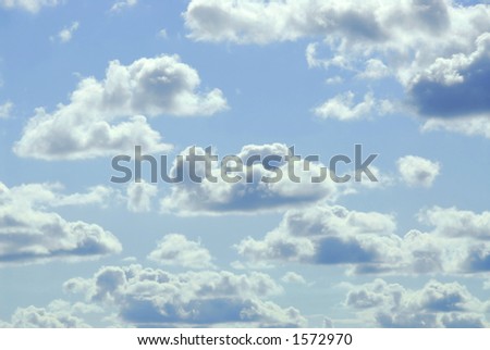 Pale cloudy sky background