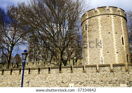 Tower of London historic building in England