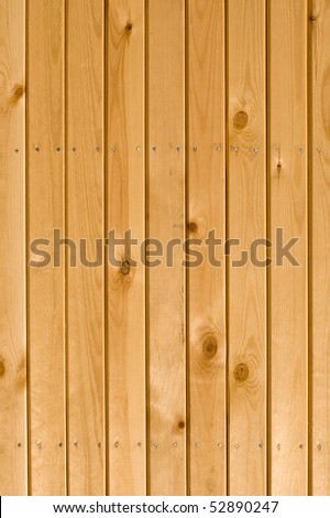 Wood boards texture with nail-head. Vertical